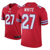 Buffalo Bills #27 Tre'Davious White Red legend color rush Jersey - Men's