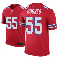 Buffalo Bills #55 Jerry Hughes Red legend color rush Jersey - Men's