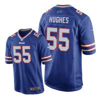 Buffalo Bills #55 Royal Jerry Hughes Game Jersey