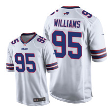 Buffalo Bills #95 White Kyle Williams Game Jersey