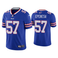 Buffalo Bills #57 A.J. Epenesa Royal 2020 NFL Draft Vapor Limited Jersey