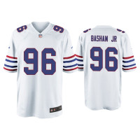 Buffalo Bills #96 Carlos Basham Jr. White Alternate Game Jersey