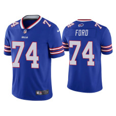 Buffalo Bills #74 Cody Ford Vapor Limited Royal Jersey