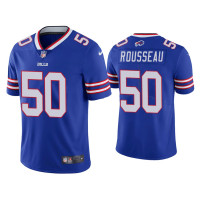 Buffalo Bills #50 Gregory Rousseau Vapor Limited Royal Jersey