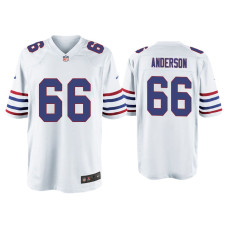 Buffalo Bills #66 Jack Anderson White Alternate Game Jersey