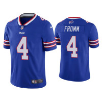 Buffalo Bills #4 Jake Fromm Vapor Limited Royal Jersey