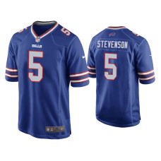 Buffalo Bills #5 Marquez Stevenson Royal Game Jersey