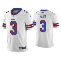 Buffalo Bills #3 Matt Haack Vapor Limited White Jersey