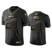 Buffalo Bills #23 Golden Edition Vapor Untouchable LimitedMicah Hyde Black Jersey