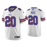 Buffalo Bills #20 Zack Moss Vapor Limited White Jersey