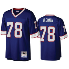 Buffalo Bills #78 Bruce Smith Royal Retire Legacy Replica Jersey