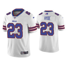 Buffalo Bills #23 Micah Hyde 100th Season White Vapor Limited Jersey