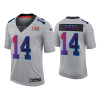 Buffalo Bills #14 Stefon Diggs Gray Super Bowl LVI Limited Jersey