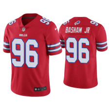 Buffalo Bills #96 Color Rush Limited Carlos Basham Jr. Red Jersey