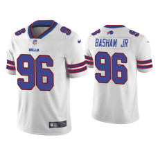 Buffalo Bills #96 Carlos Basham Jr. Vapor Limited White Jersey