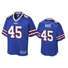 Buffalo Bills #45 Christian Wade Royal Pro Line Jersey