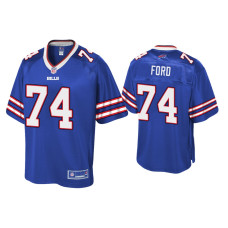 Buffalo Bills #74 Cody Ford Royal Pro Line Jersey