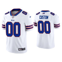 Buffalo Bills #00 Custom Vapor Limited White Jersey