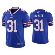 Buffalo Bills #31 Damar Hamlin Vapor Limited Royal Jersey