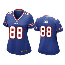 Buffalo Bills #88 Dawson Knox Royal NFL Draft Game Jersey