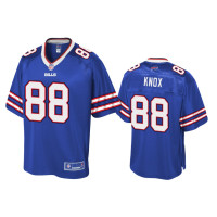 Buffalo Bills #88 Dawson Knox Royal Pro Line Jersey