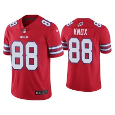 Buffalo Bills #88 Dawson Knox Vapor Limited Red Jersey