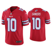 Buffalo Bills #1 Color Rush Limited Emmanuel Sanders Red Jersey