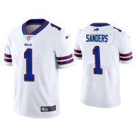 Buffalo Bills #1 Emmanuel Sanders Vapor Limited White Jersey