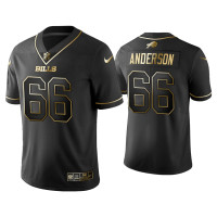 Buffalo Bills #66 Golden Edition Vapor LimitedJack Anderson Black Jersey