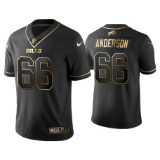 Buffalo Bills #66 Golden Edition Vapor LimitedJack Anderson Black Jersey