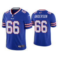 Buffalo Bills #66 Jack Anderson Vapor Limited Royal Jersey