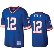 Buffalo Bills #12 Jim Kelly Royal Retire Legacy Replica Jersey