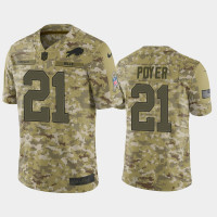 Buffalo Bills #21 Jordan Poyer Salute to Service Limited Jersey - Camo