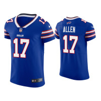 Buffalo Bills #17 Josh Allen Royal Vapor Elite Jersey