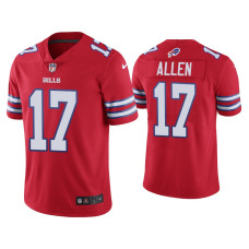 Buffalo Bills #17 Josh Allen Vapor Limited Red Jersey