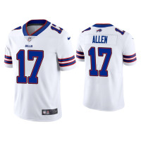 Buffalo Bills #17 Josh Allen Vapor Limited White Jersey