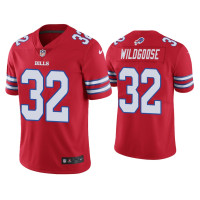 Buffalo Bills #32 Color Rush Limited Rachad Wildgoose Red Jersey