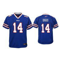 Buffalo Bills #14 Youth Stefon Diggs Royal Game Jersey