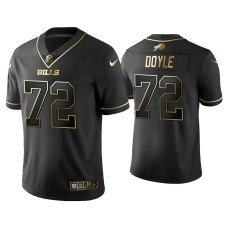 Buffalo Bills #72 Golden Edition Vapor LimitedTommy Doyle Black Jersey