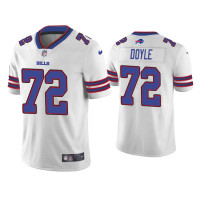 Buffalo Bills #72 Tommy Doyle Vapor Limited White Jersey