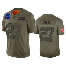 Buffalo Bills #27 Tre'Davious White Camo 2019 Salute to Service Limited Jersey