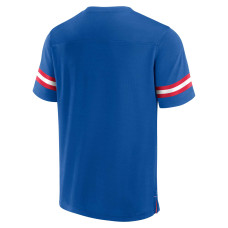 Buffalo Bills Fanatics Branded Jersey Tackle V-Neck T-Shirt - Royal