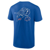 Buffalo Bills Profile Big & Tall Two-Sided T-Shirt - Royal