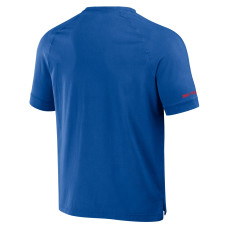 Buffalo Bills NFL x Darius Rucker Collection by Fanatics Washed Raglan Henley T-Shirt - Royal