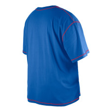 Buffalo Bills New Era Third Down Big & Tall Puff Print T-Shirt - Royal