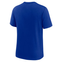 Buffalo Bills Nike Rewind Logo Tri-Blend T-Shirt - Royal