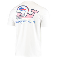 Buffalo Bills Vineyard Vines Big & Tall Helmet T-Shirt - White