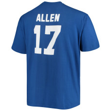 Josh Allen Buffalo Bills Fanatics Branded Big & Tall Player Name & Number T-Shirt - Royal