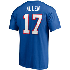 Josh Allen Buffalo Bills Fanatics Branded Player Icon Name & Number T-Shirt - Royal