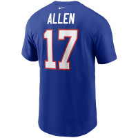 Josh Allen Buffalo Bills Nike Name & Number T-Shirt - Royal